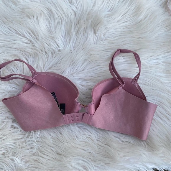 Victorias Secret pink blush sparkle lined Demi 36B - Picture 5 of 5